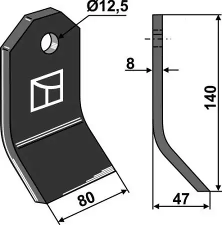 Schlegel 140x80mm
